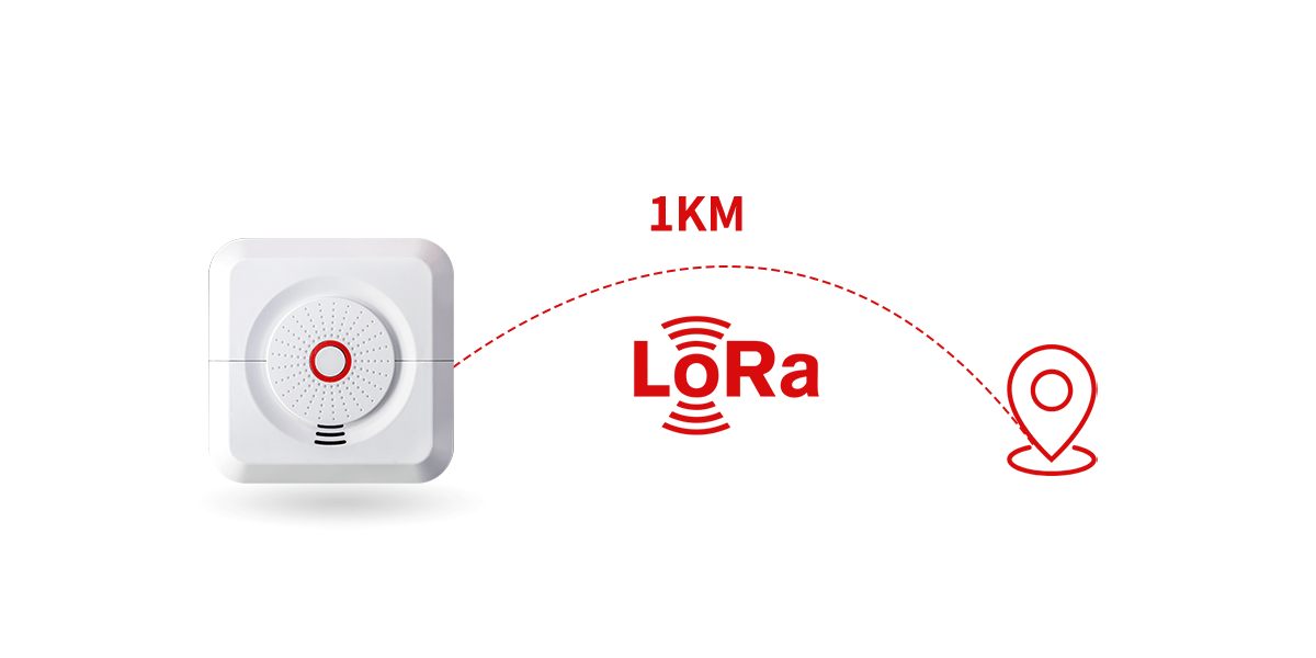 JA-5198A(LoRa)火灾烟雾探测器 JA-5198A(LoRa)火灾烟雾探测器