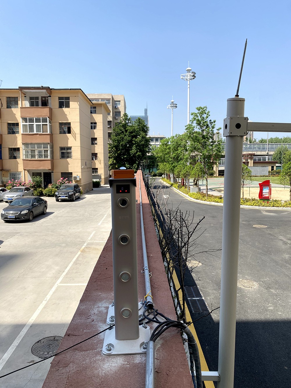 河南武警某部|周界激光对射