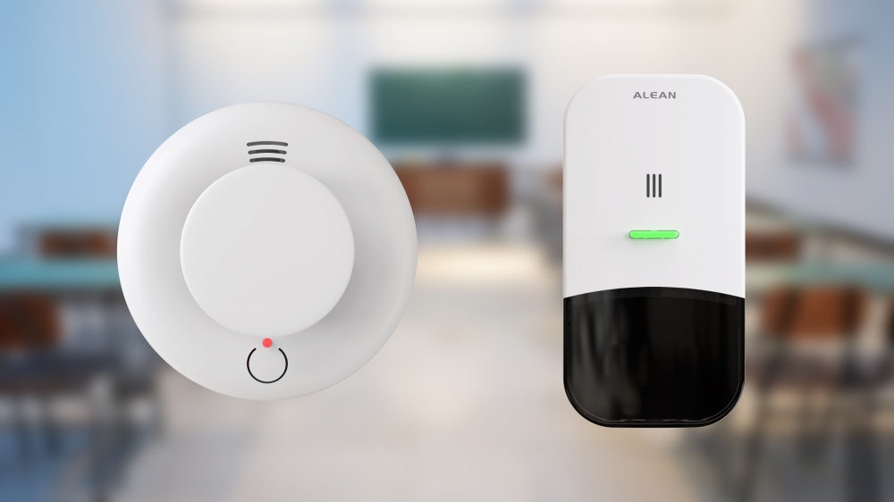 艾礼安校园4G无线报警方案