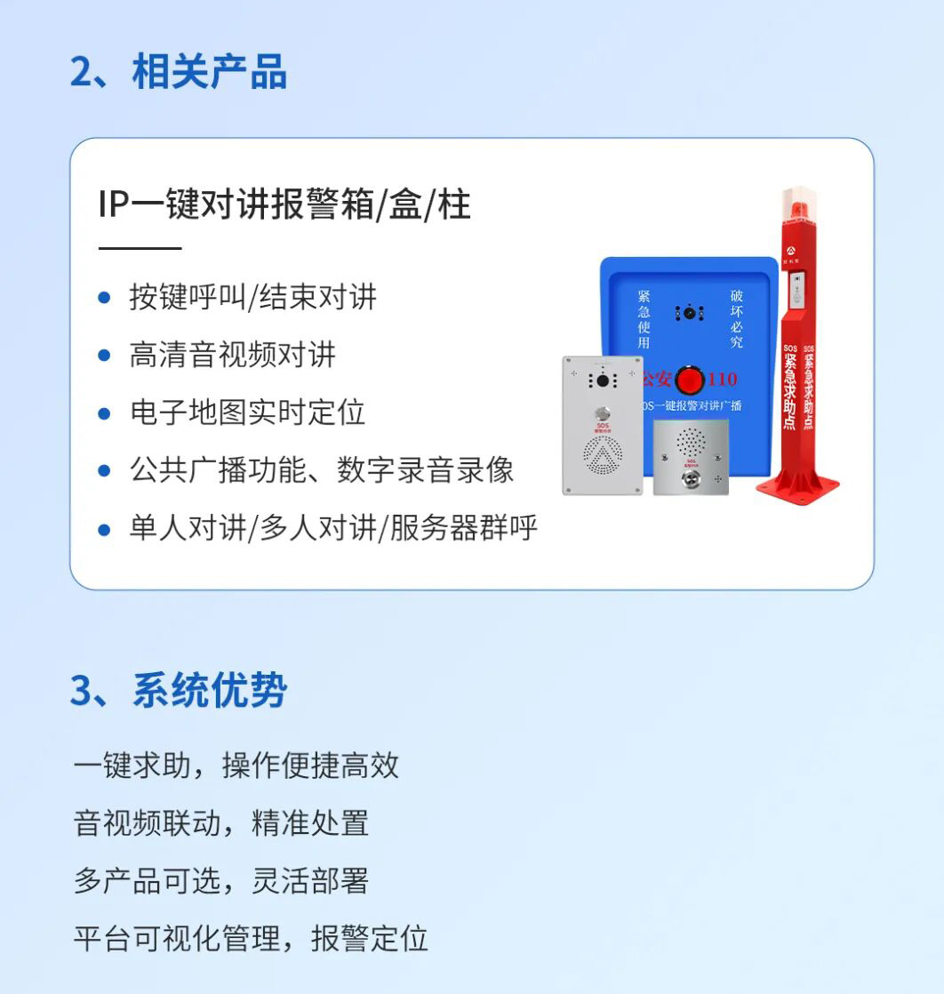 艾礼安物流园区数字融合报警方案                        