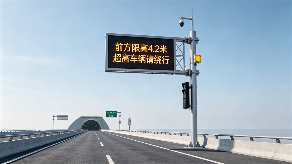 艾礼安激光对射道路超高检测预警系统